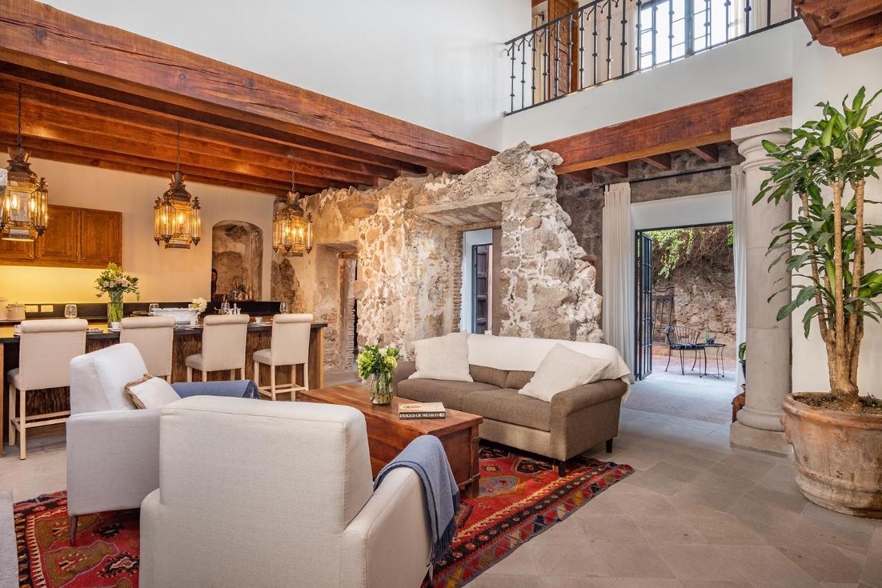 圣米格尔－德阿连德Casa Garita, 3Br In Centro, Amazing Views & Luxury Beds别墅 外观 照片