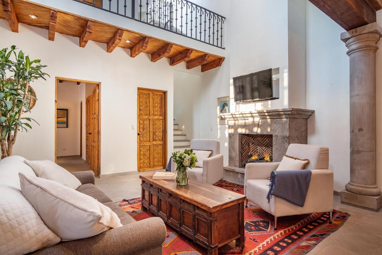圣米格尔－德阿连德Casa Garita, 3Br In Centro, Amazing Views & Luxury Beds别墅 外观 照片